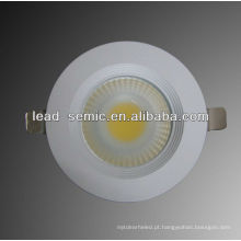 Down luz para uso doméstico 8w lâmpadas de teto LED COB 3inch 220V